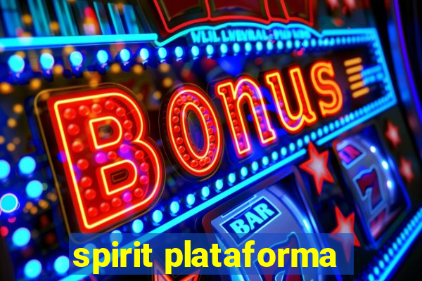 spirit plataforma